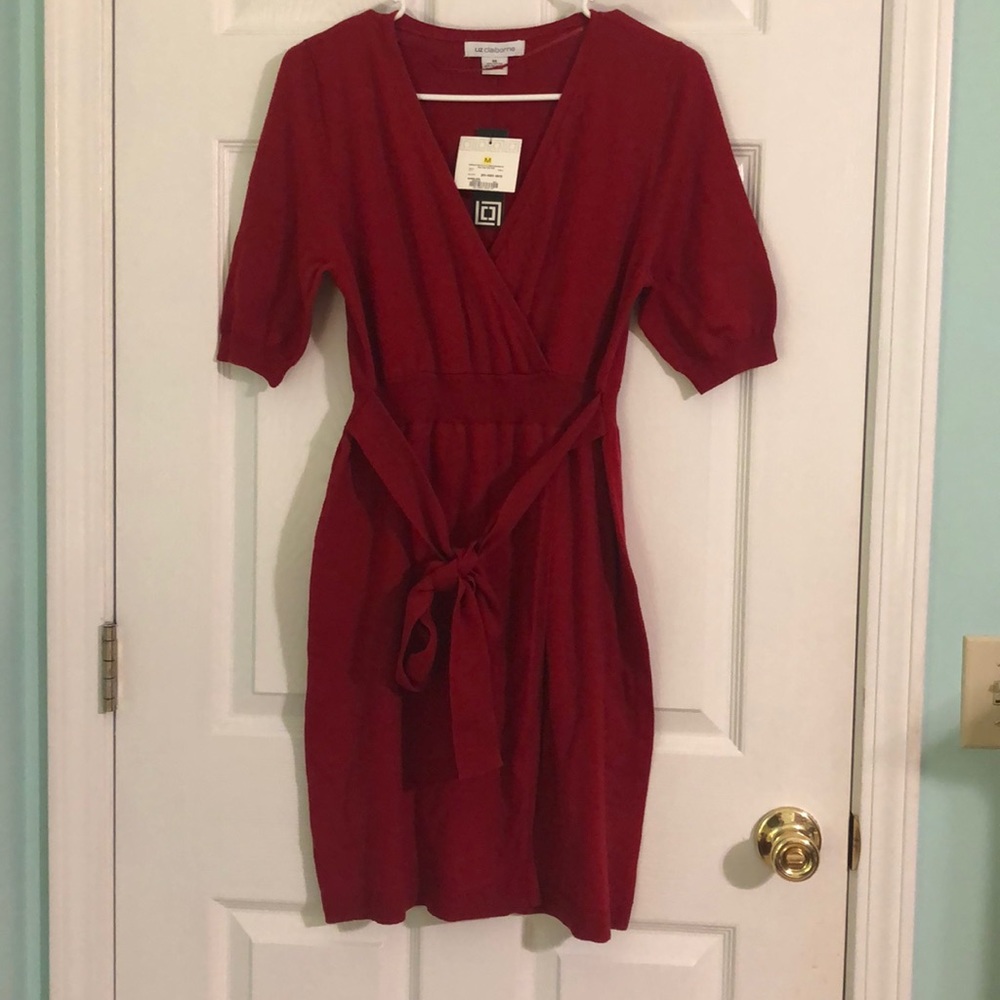 Liz Claiborne red dress